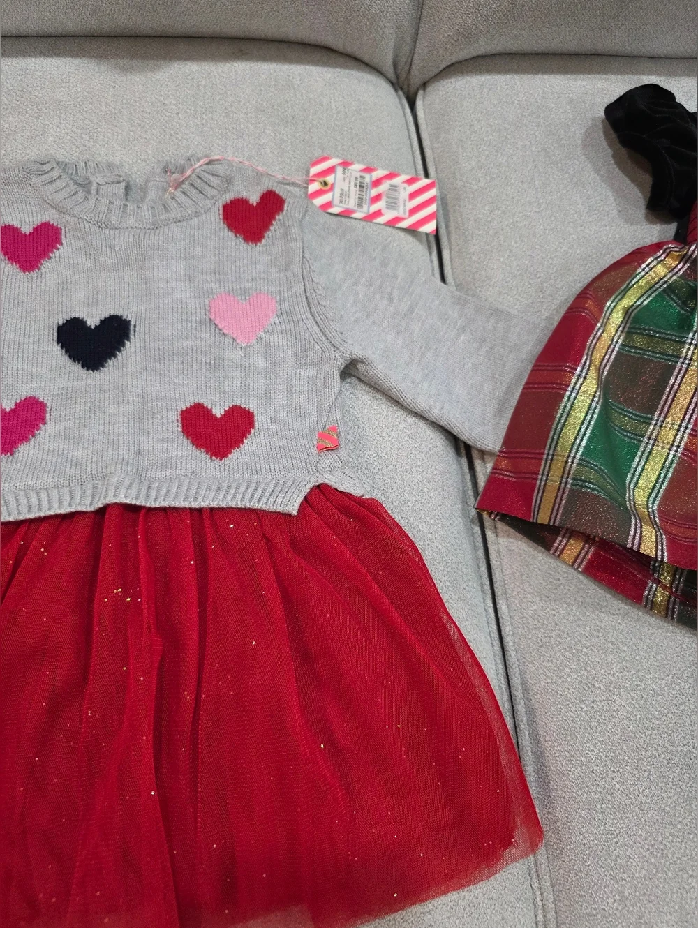 Bundle – 2 Holiday Dresses (12 Months) – Billieblush & Iris & Ivy - Picture 4 of 12